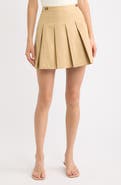 Petal & Pup Willow Pleated Miniskirt