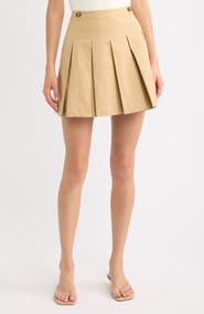 Petal & Pup Willow Pleated Miniskirt