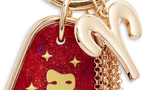 Chelsea28 Horoscope Bag Charm In Gold