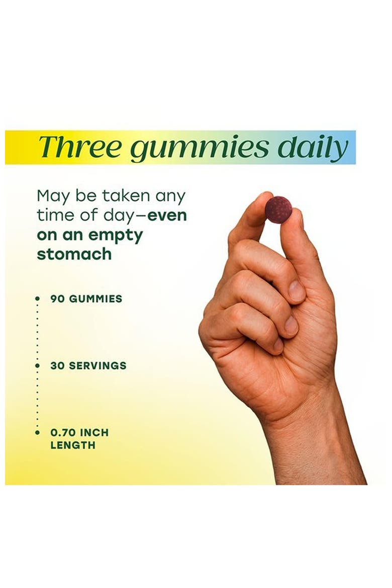 Whole Body Multivitamin Gummies for Men with Methylated B12, 90 Strawberry Gummies, Alternate, color, None