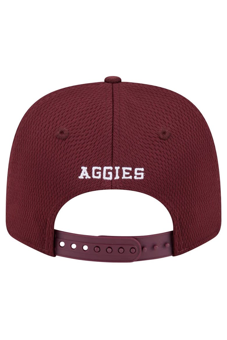 Men's New Era Maroon Texas A&M Aggies COOLERA 9SEVENTY Rope Stretch-Snap Hat, Alternate, color, Maroon