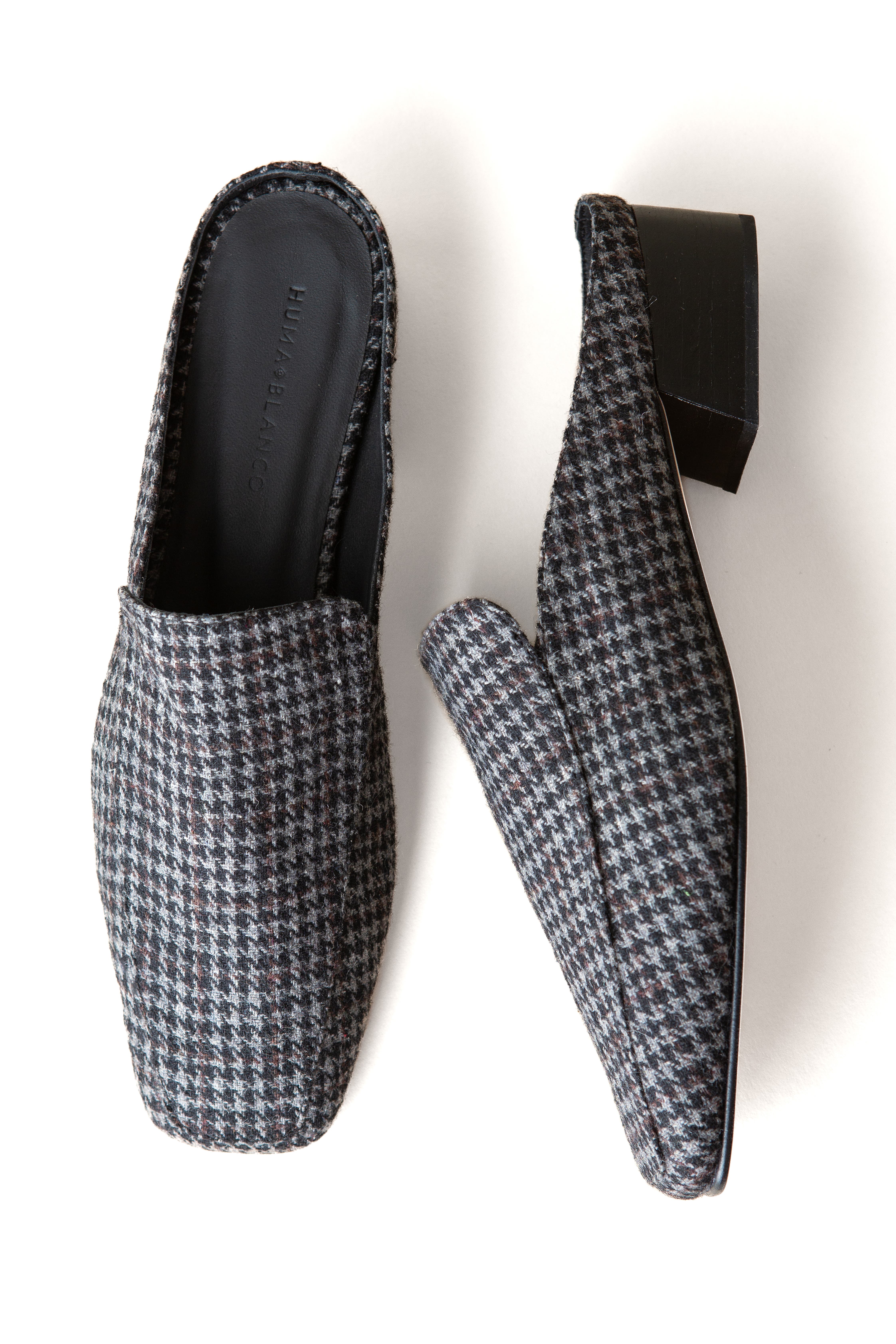 Huma Blanco Felix Slip-on Loafer Mule, Alternate, color, Grey Tweed