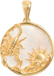 Freya Rose Zodiac Pendant