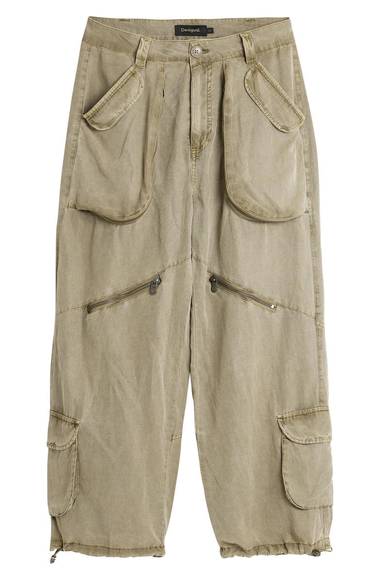 Desigual Cargo Pants, Alternate, color, Sand