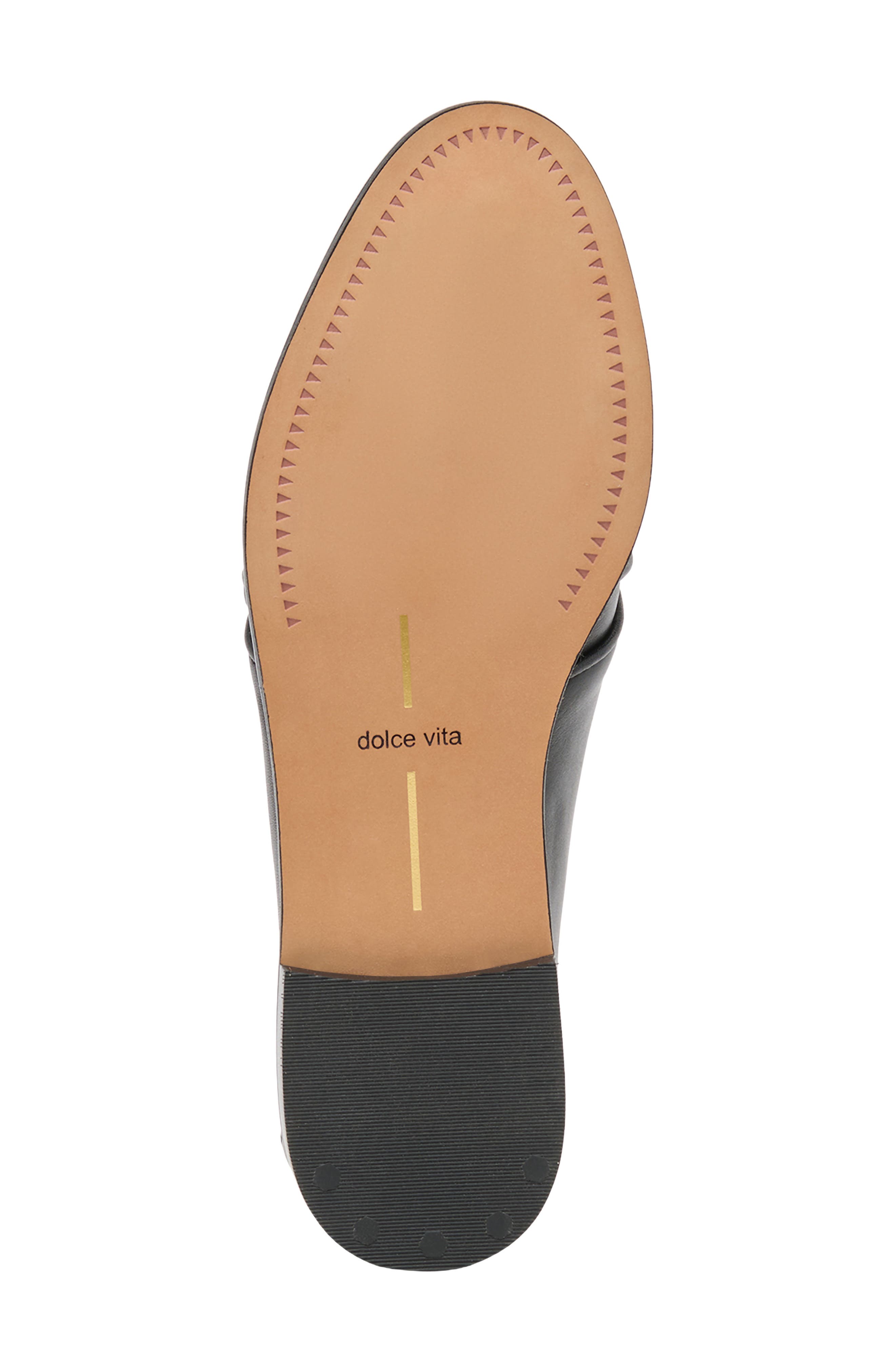Banks Lace-Up flat, Alternate, color, BLACK LEATHER