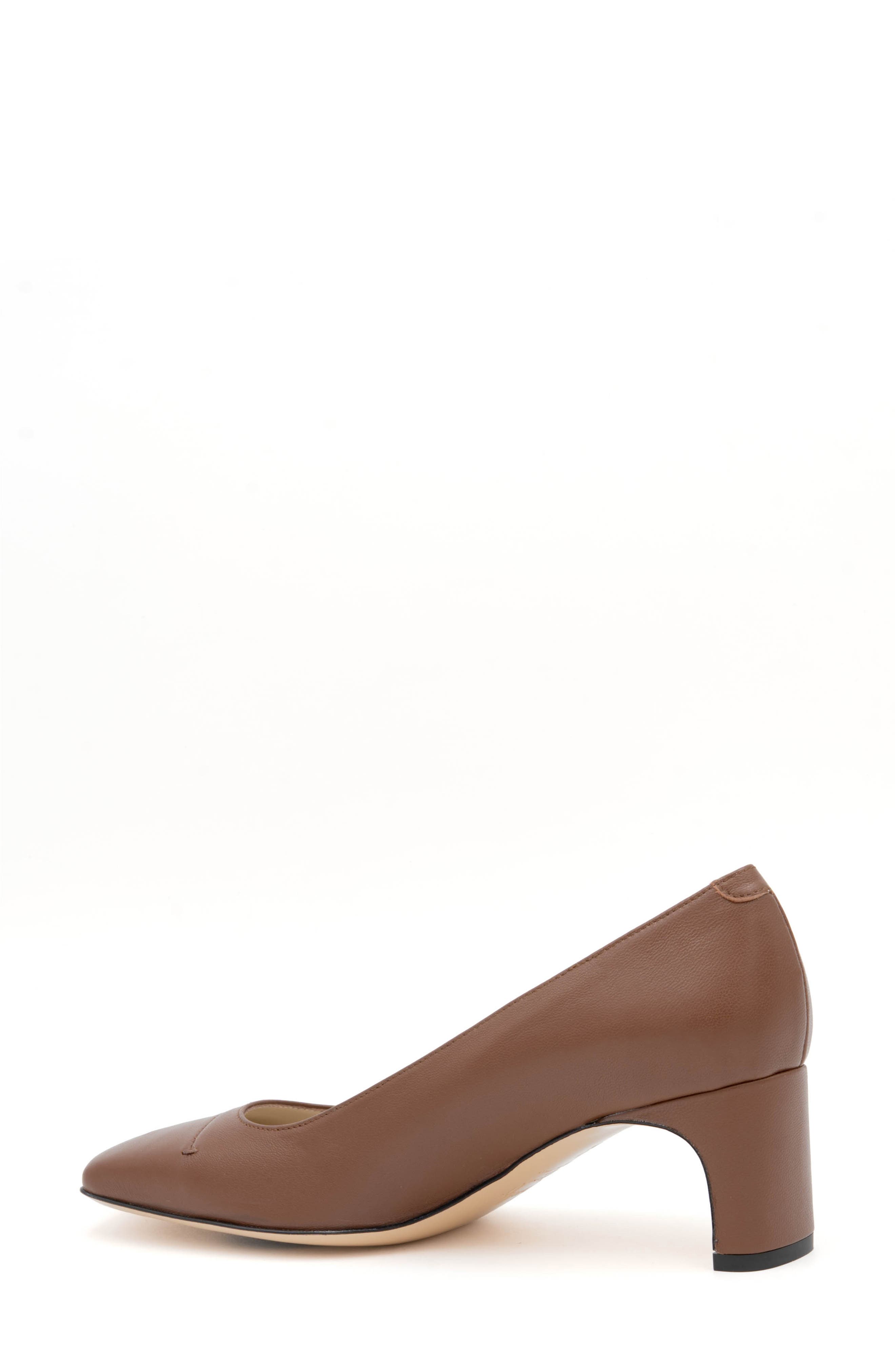Amalfi by Rangoni Serapide Cap Toe Pump, Alternate, color, Acacia Parmasoft