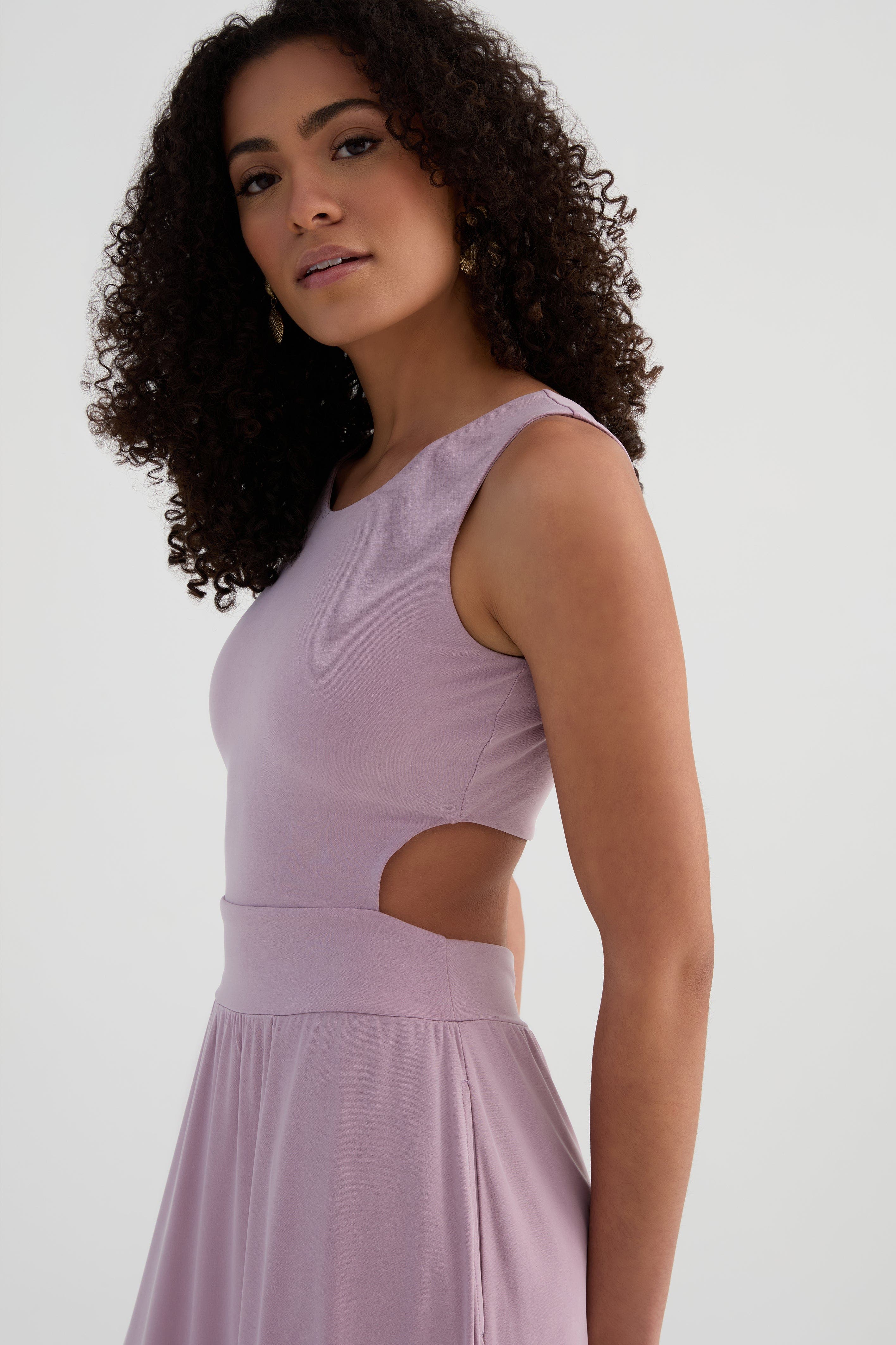 The Cupro Cut Away Dress - image 3
