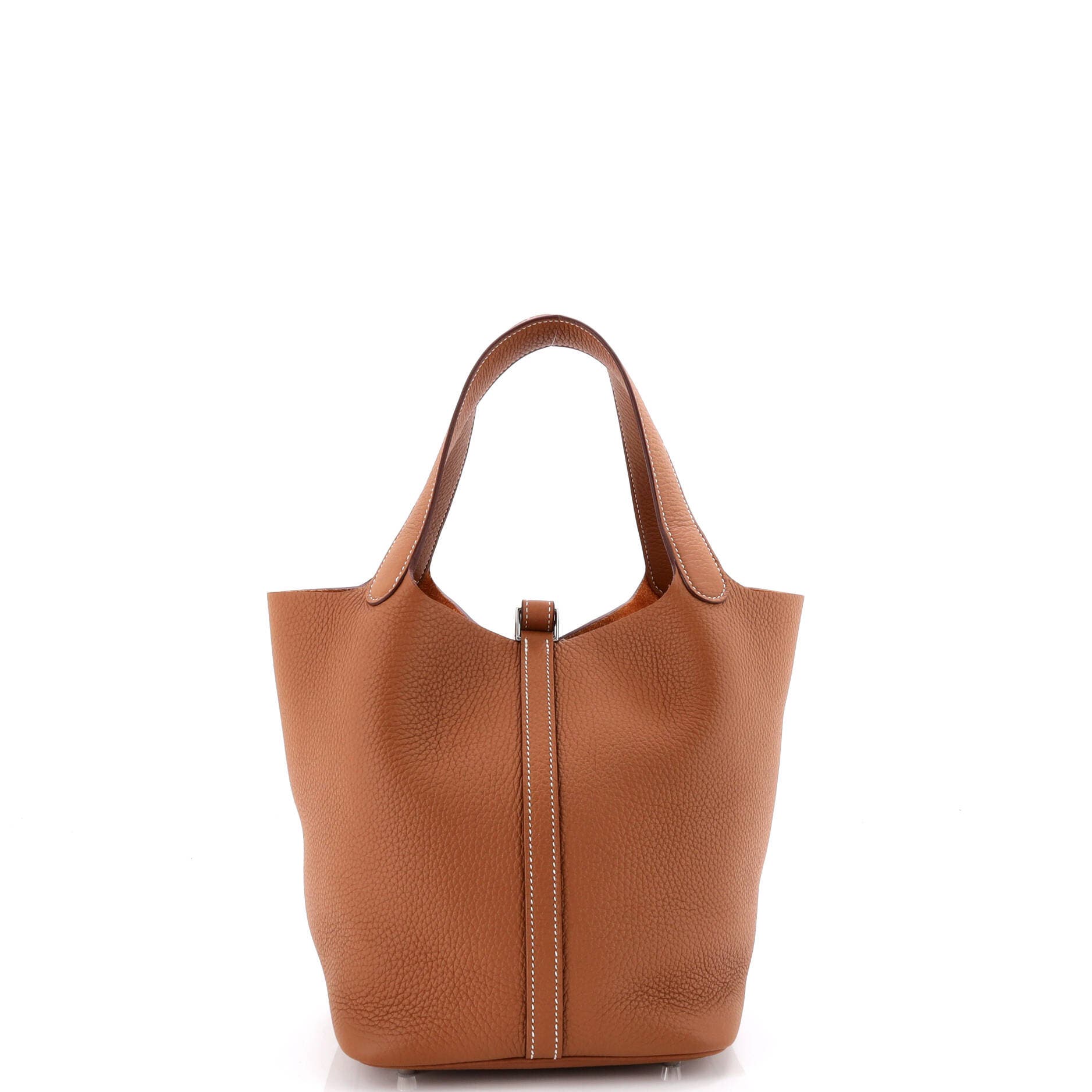 Pre-Owned Hermes Picotin Lock Bag Clemence MM, Alternate, color, 