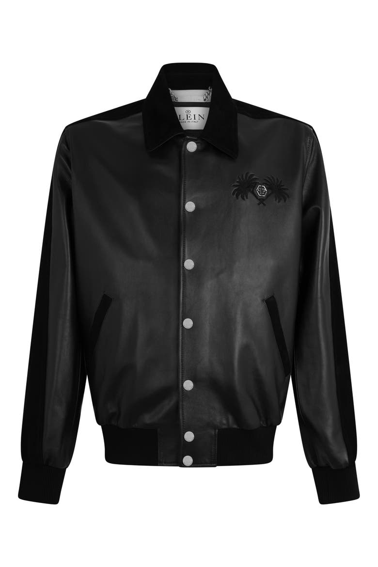 Coster Jacket Palms Men, Main, color, black