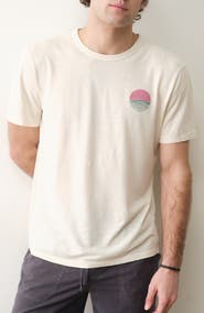 Marine Layer Relaxed Fit Hemp & Cotton Graphic T-Shirt