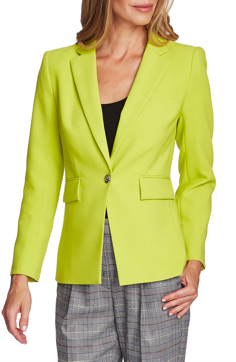 Vince Camuto Stretch Crepe Blazer, Alternate, color, 
