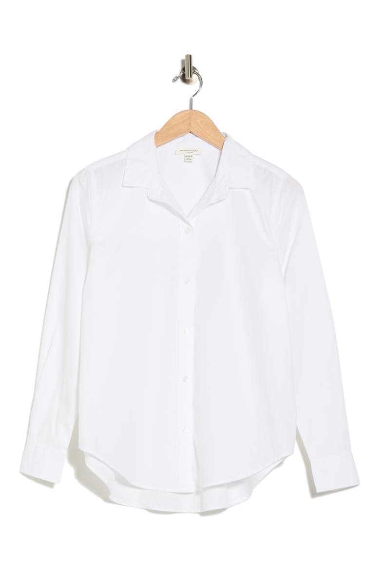 Bells Button-Up Shirt, Alternate, color, WHITE