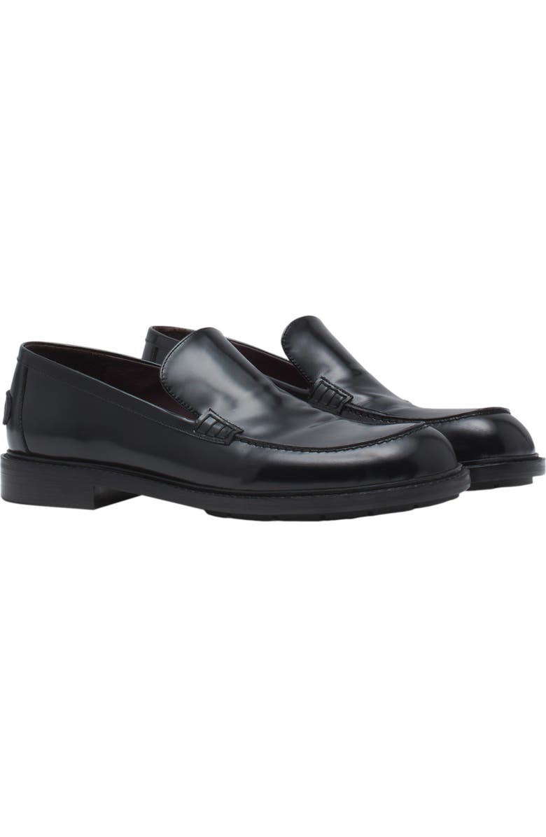 Lanvin SPINTO LOAFERS IN GLOSSY LEATHER, Alternate, color,