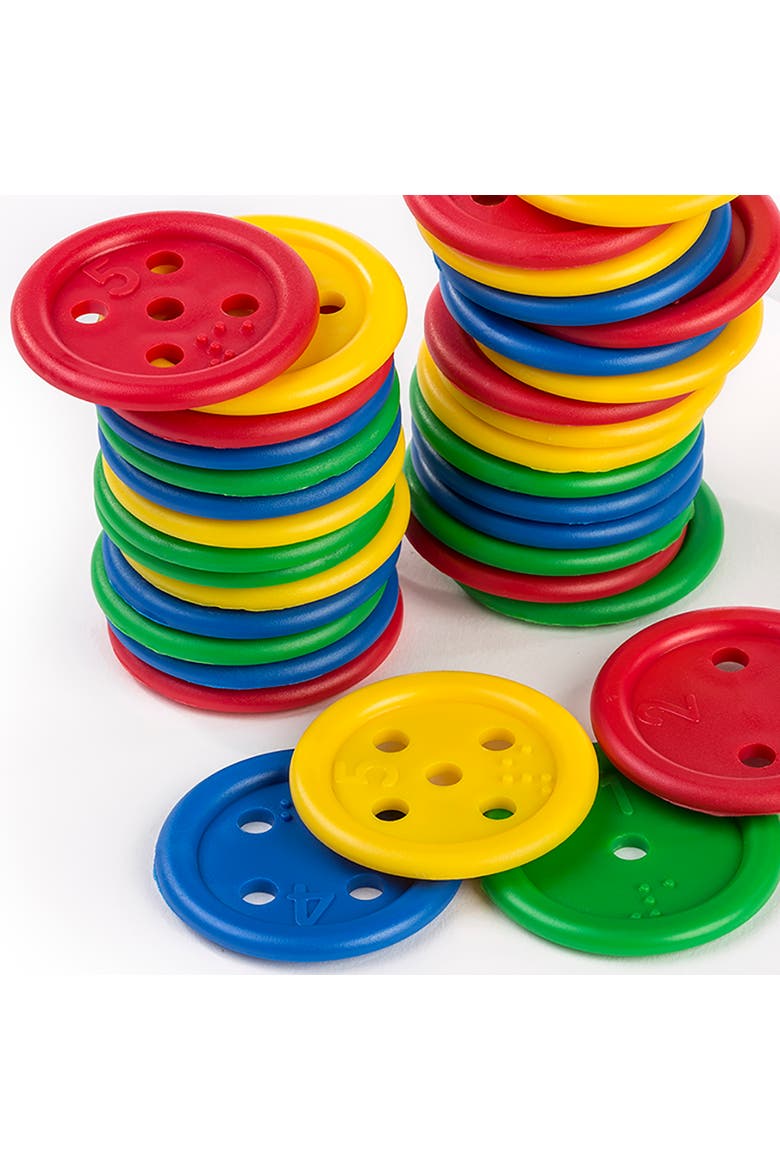 Lacing Buttons, Main, color, Red Multi