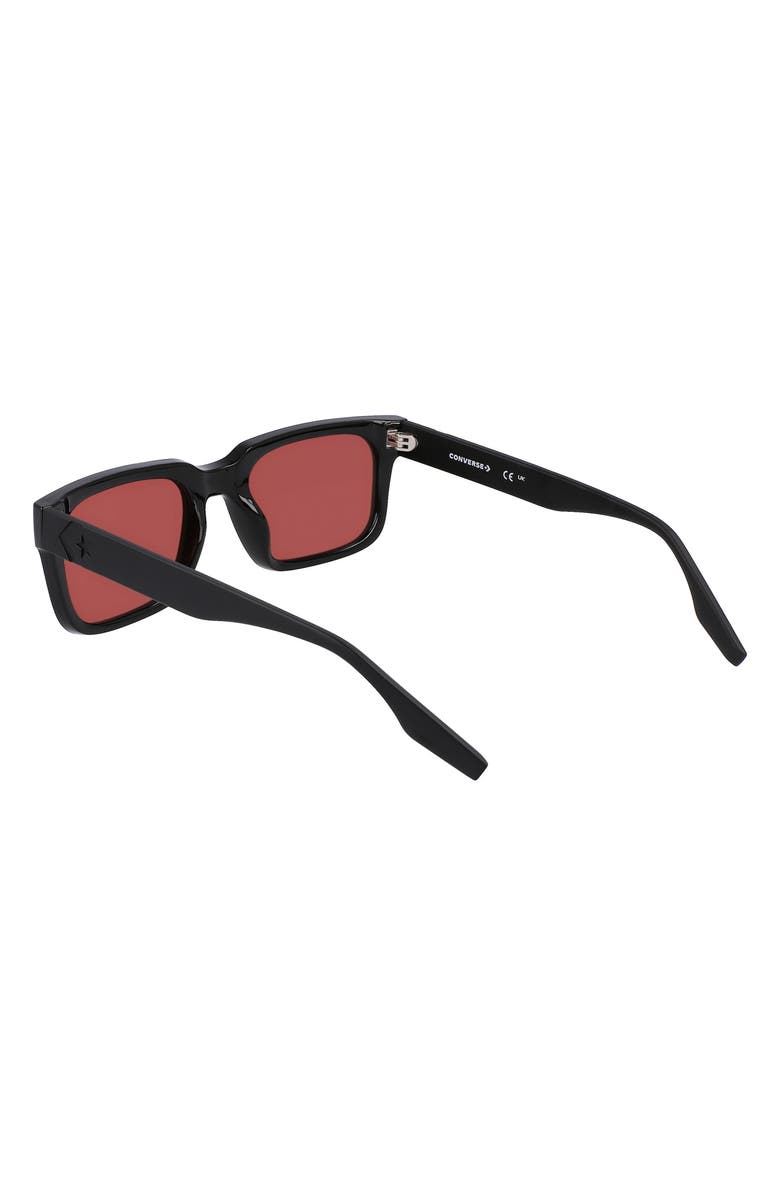 Converse Fluidity 52mm Rectangular Sunglasses, Alternate, color, 