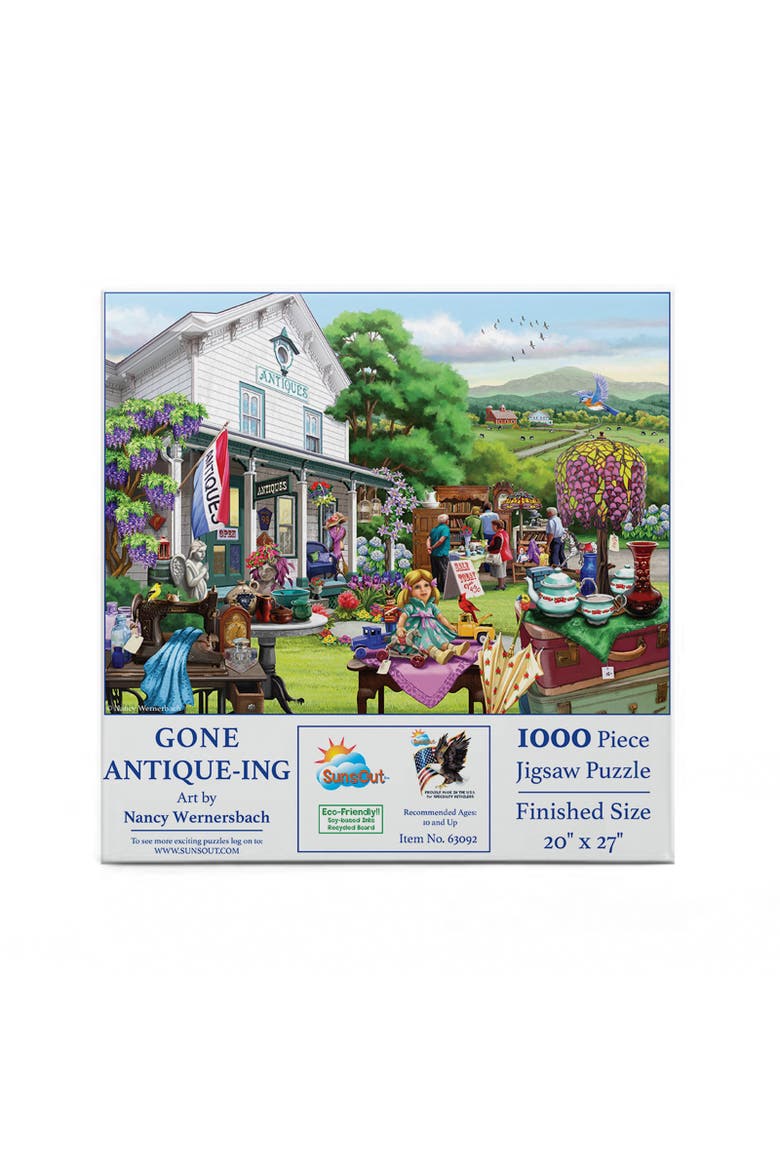 Gone Antique-ing 1000 piece Jigsaw Puzzle for Adults, Alternate, color, Multicolor