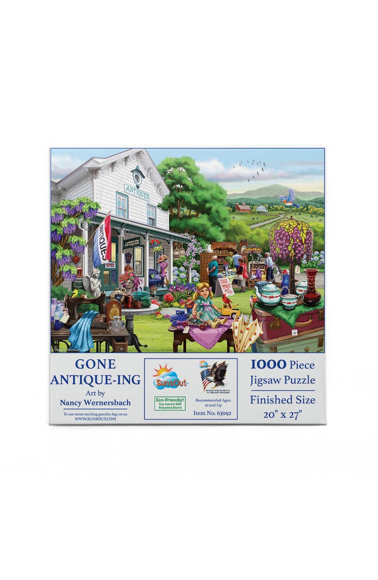 Sunsout Gone Antique-ing 1000 piece Jigsaw Puzzle for Adults, Alternate, color, Multicolor