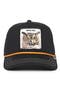 Wise Ass Owl Patch Snapback Hat
