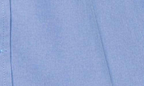 Tailorbyrd Mélange Performance Button Down Shirt In Blue