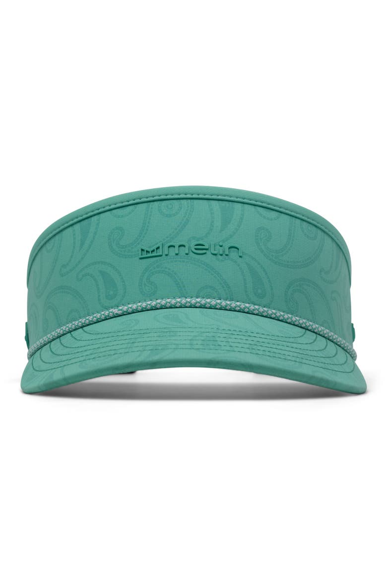 Coast Hydro Performance Visor, Alternate, color, NEON AQUA