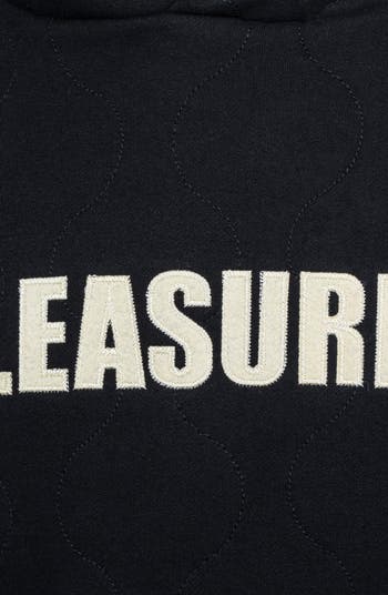 PLEASURES Wave Quilted Graphic Hoodie | Nordstrom