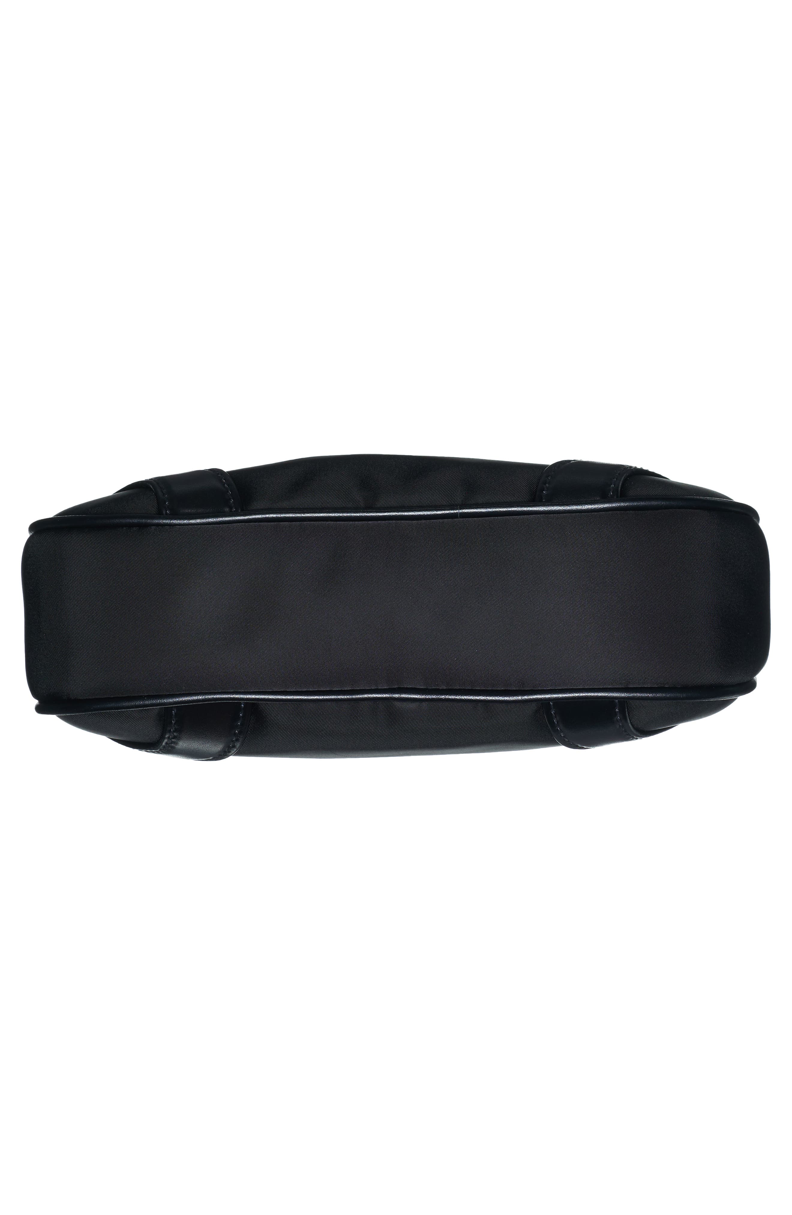 Prada Nylon & Leather Baguette Bag, Alternate, color, 