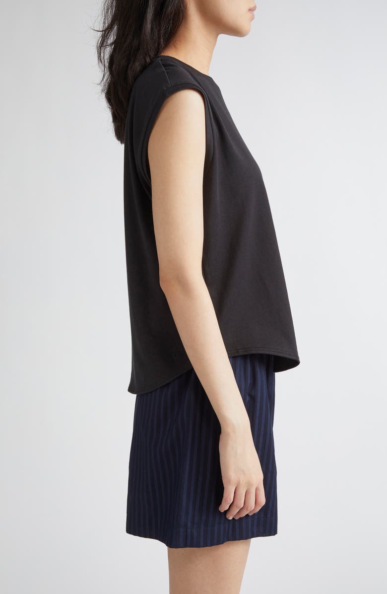 Theory Apex Organic Cotton Curved Hem Tank, Alternate, color, 