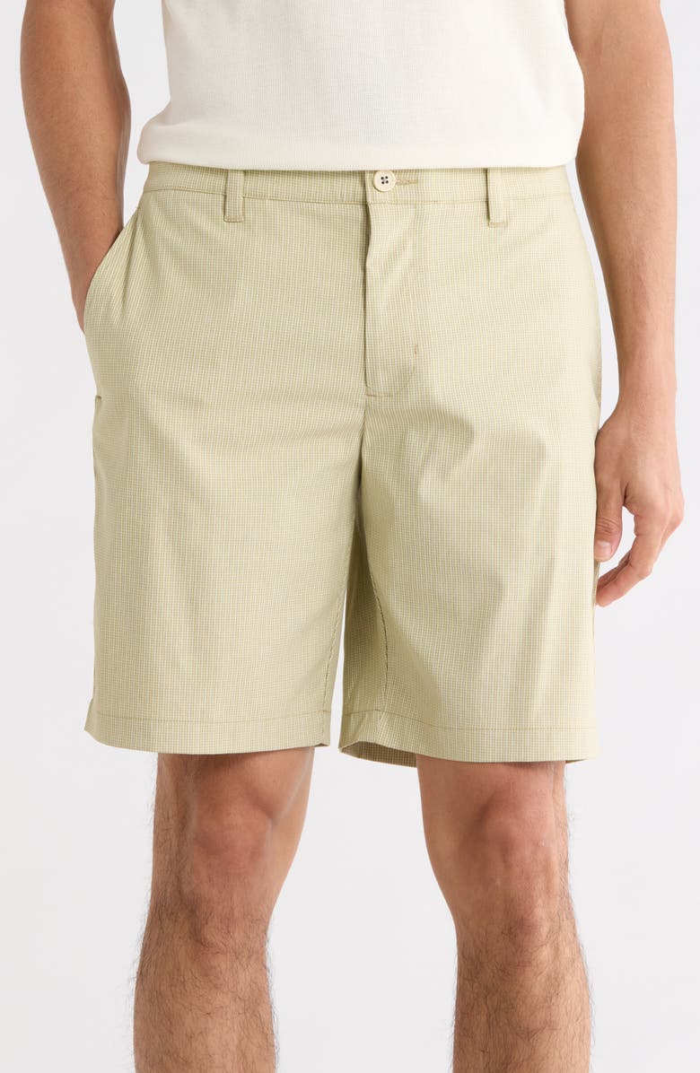 Tommy Bahama Barbados Pro 9-Inch Flat Front IslandZone<sup>®</sup> Shorts, Main, color, Stone Khaki