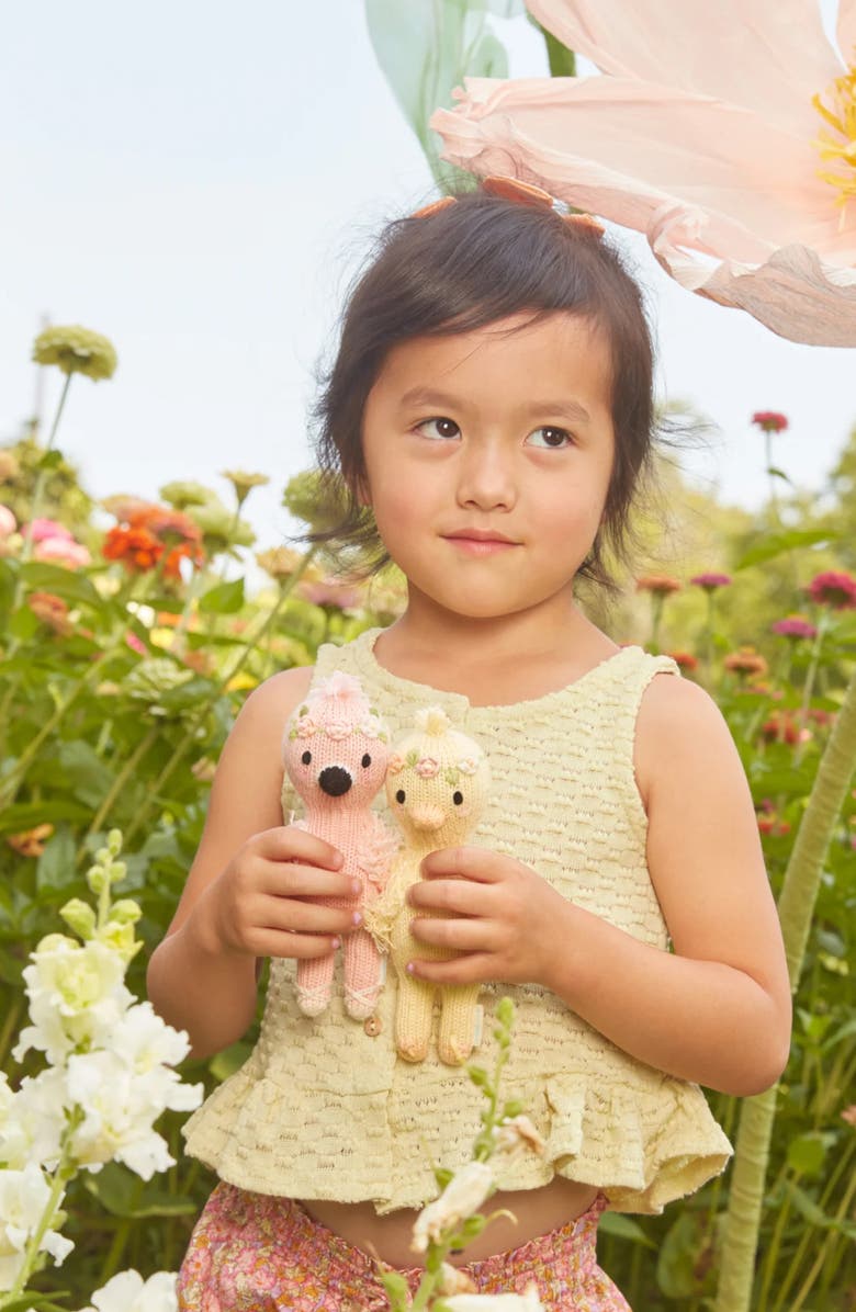 cuddle+kind Tiny Penelope the Flamingo Stuffed Animal, Alternate, color, Pink