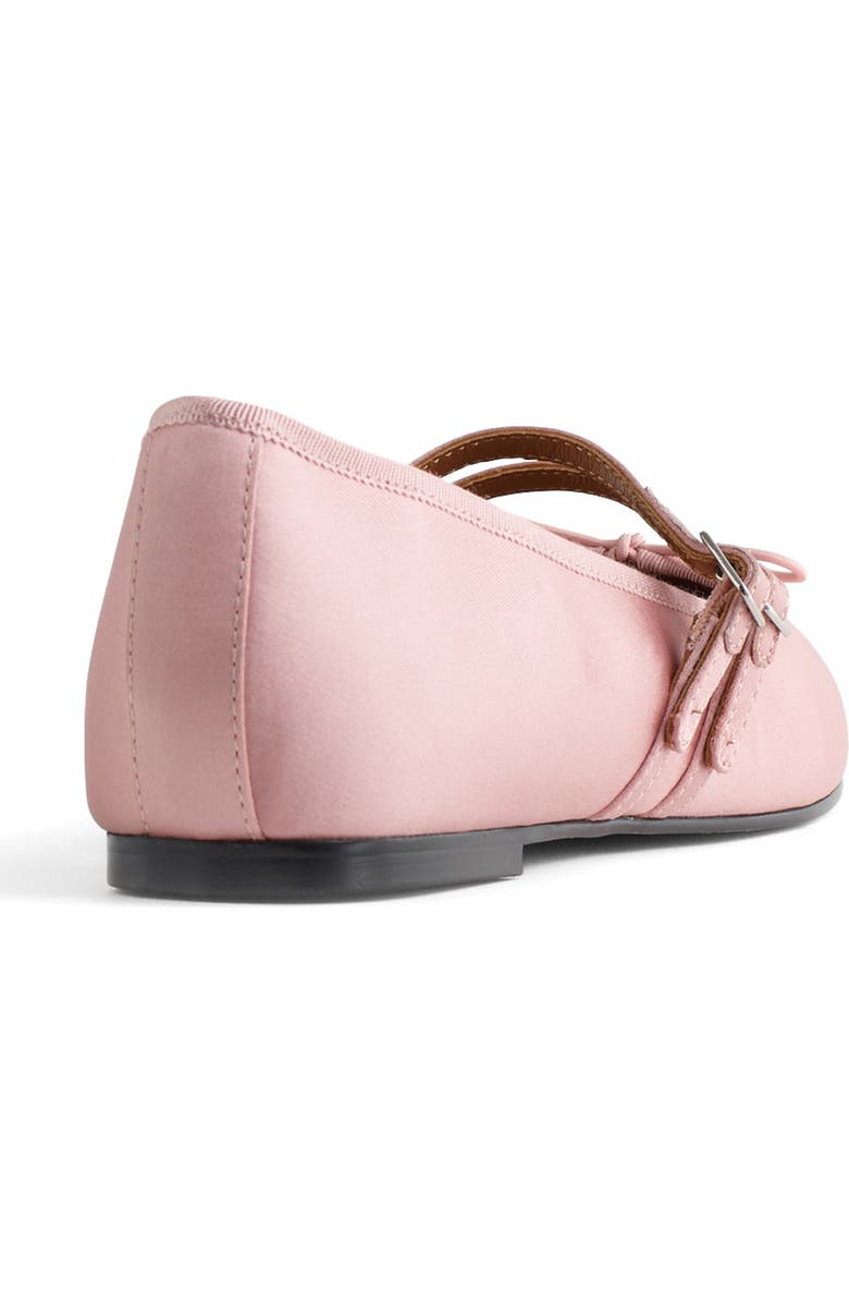 Madewell The Greta Double Strap Ballet Flat, Alternate, color, Wisteria Dove