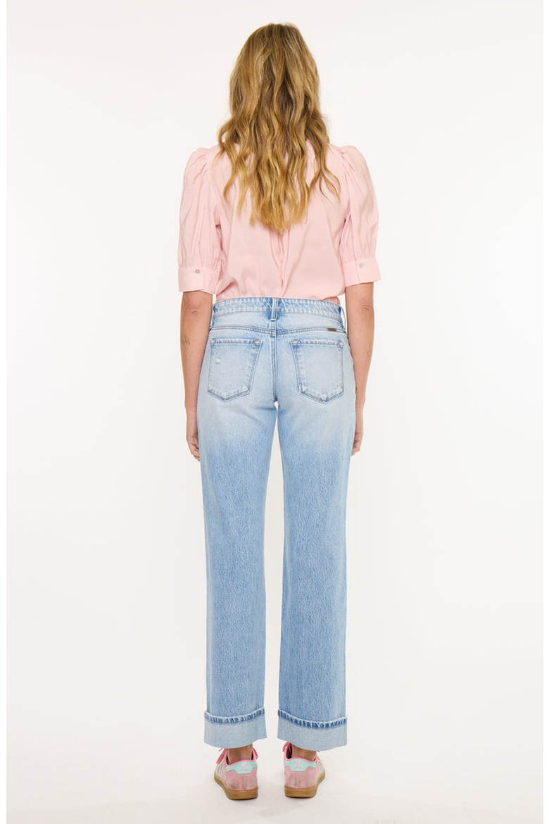 Passion Essentials Low Rise Straight Jeans, Alternate, color, Light Wash