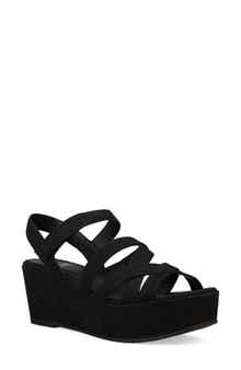 Eileen Fisher Mazy Slingback Platform Wedge Sandal