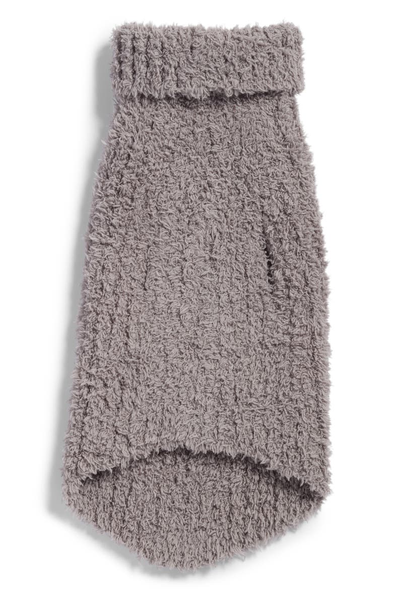 CozyChic Ribbed Pet Sweater™, Alternate, color, WARM GRAY