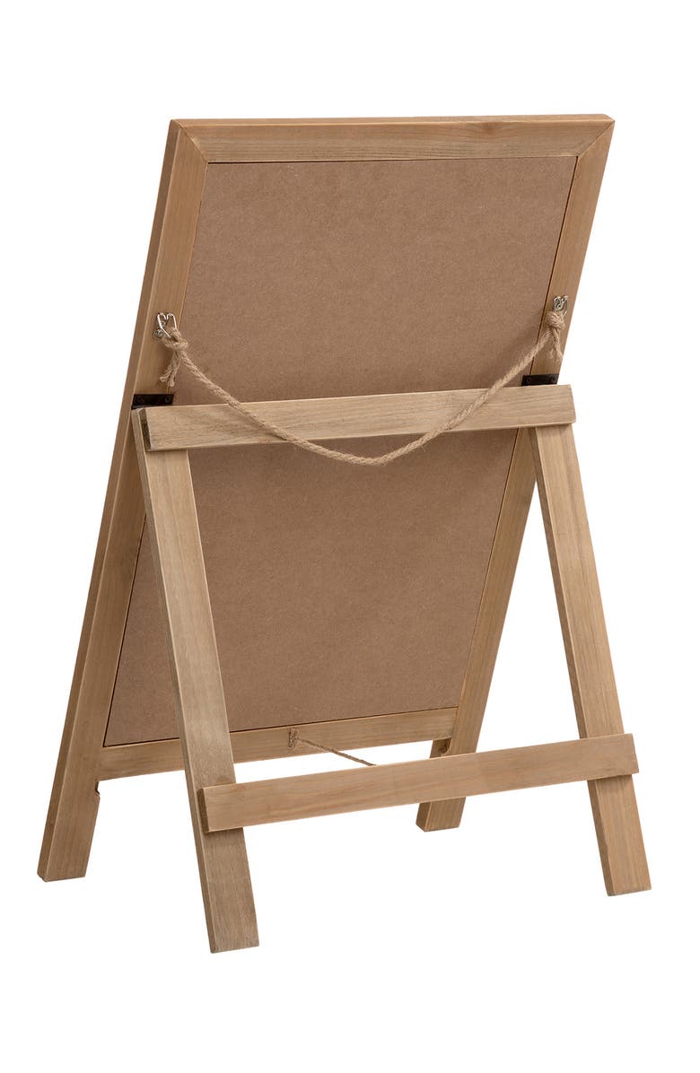 Glitzhome 24"H Easter Wooden Bunny Porch Sign or Standing Decor, Alternate, color, White