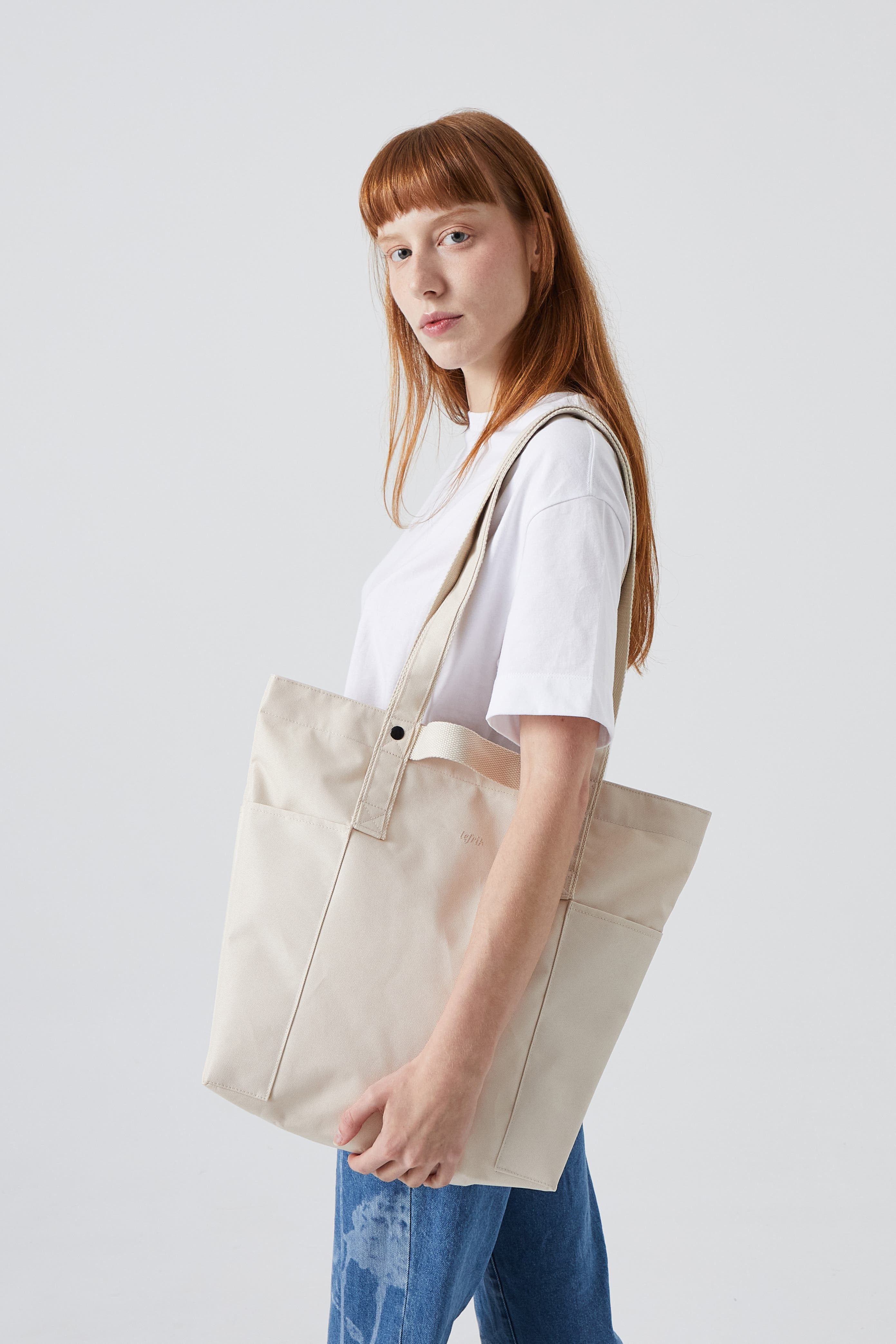 Raw Tote Bag, Alternate, color, ECRU