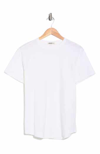 BUCK MASON Pima Cotton Curved Hem T-Shirt