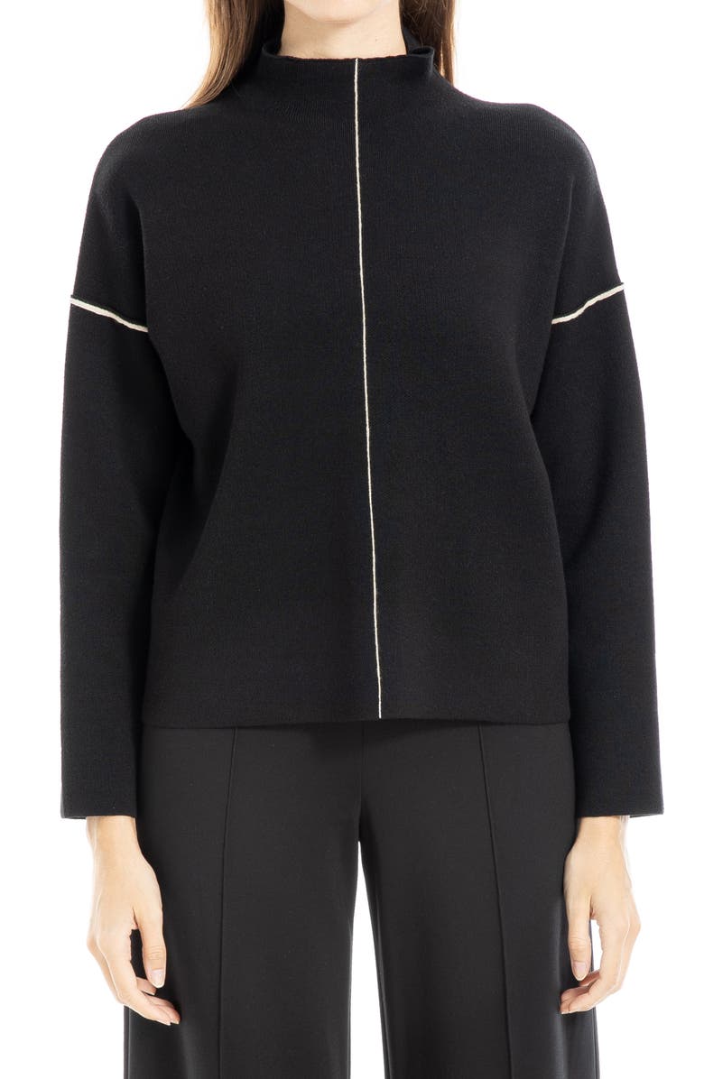MAX STUDIO Mock Neck Sweater, Main, color, 