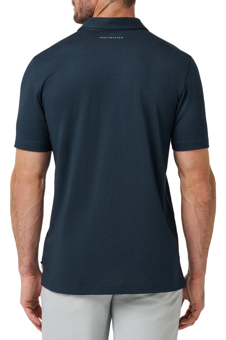 Heater Series Performance Polo, Alternate, color, TOTAL ECLIPSE/ ANTIQUE WHITE