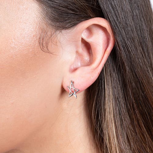 Lucy Quartermaine Sol Star Mini Studs In Gold