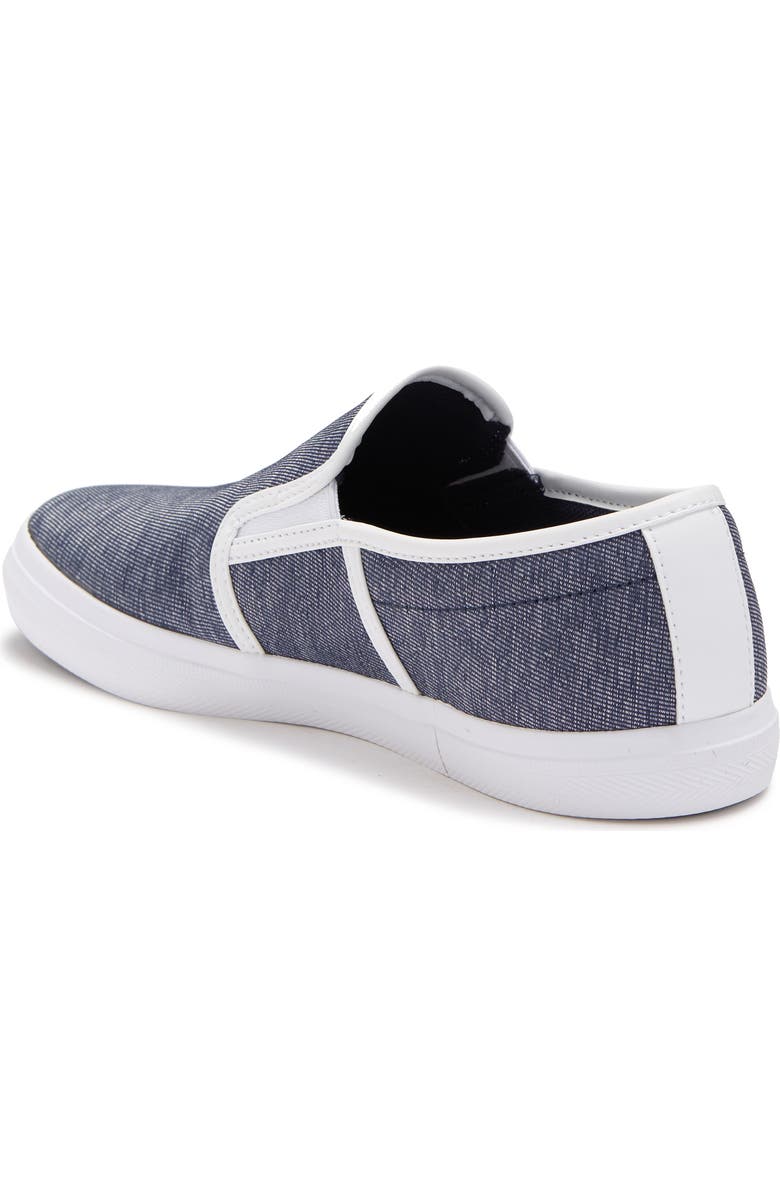 Lacoste Slip-On Sneaker, Alternate, color, Nvy/Wht