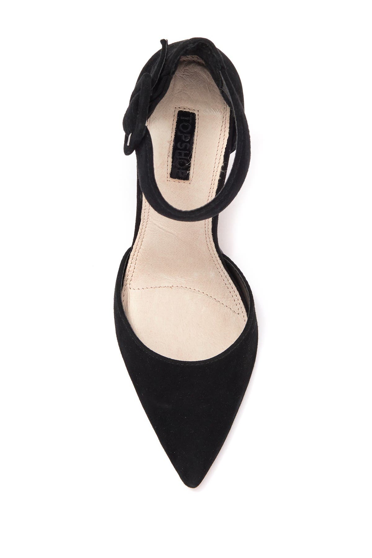 Topshop Grace Ankle Strap Pump, Alternate, color, 