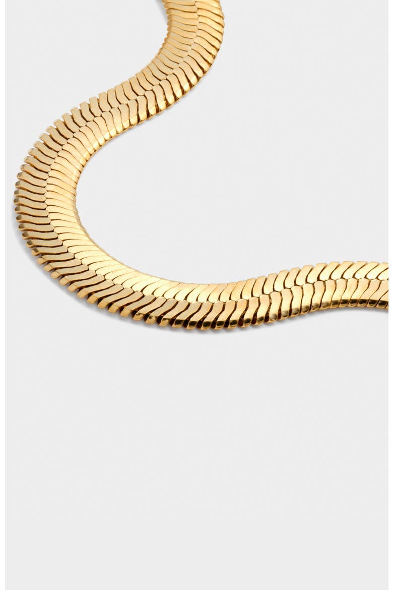 Ciana Large Snake Chain Bracelet, Alternate, color, Gold