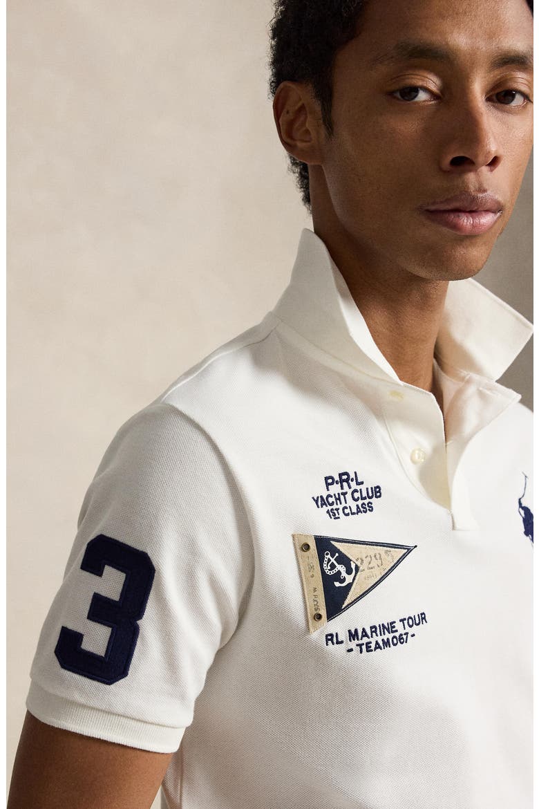 Big Pony Custom Slim Fit Polo, Alternate, color, NEVIS