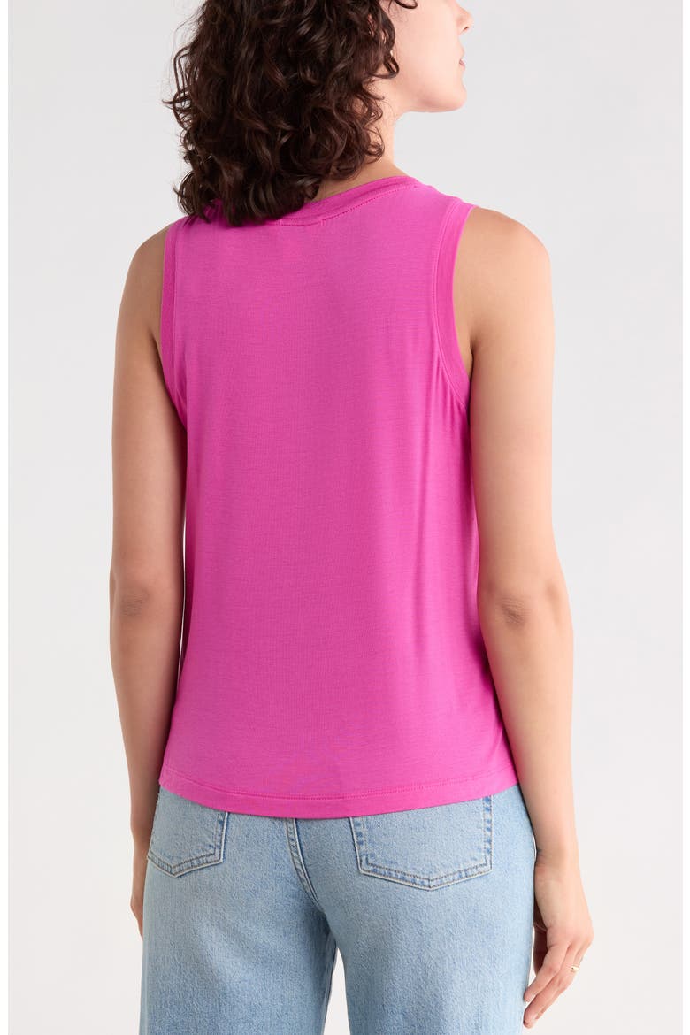 Crewneck Easy Tank, Alternate, color, PINK CYCLAMEN