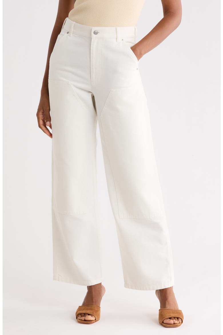Rae Cargo Pants, Main, color, WHITE