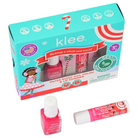 Angels' Grace - Kids' Holiday Nail Polish and Lip Shimmer Set