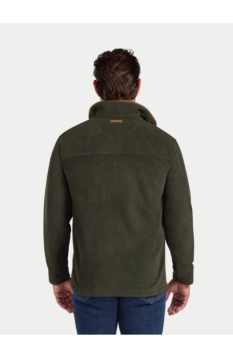 Raging Bull Fleece Zip Through Jacket, Alternate, color, Forest