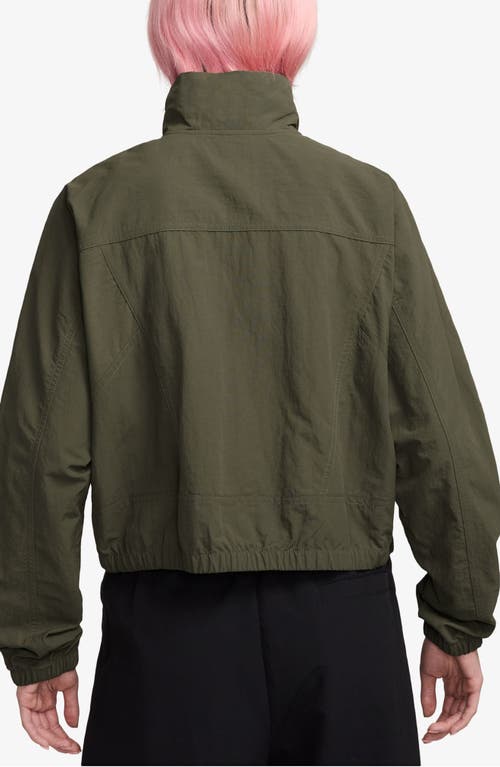 Nike Everything Woven Repel Uv Protection Jacket In Green
