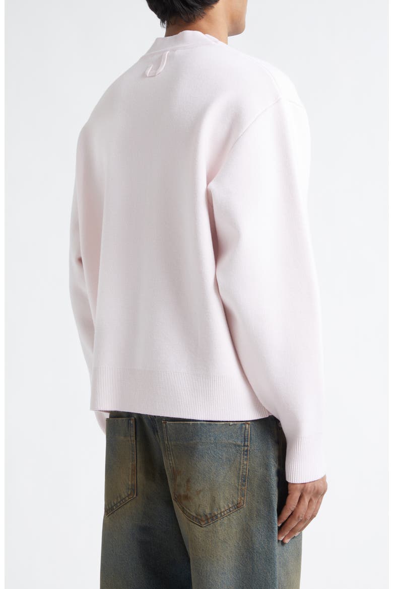 Le Cardigan Doppio Merino Wool Blend Cardigan, Alternate, color, LIGHT PINK