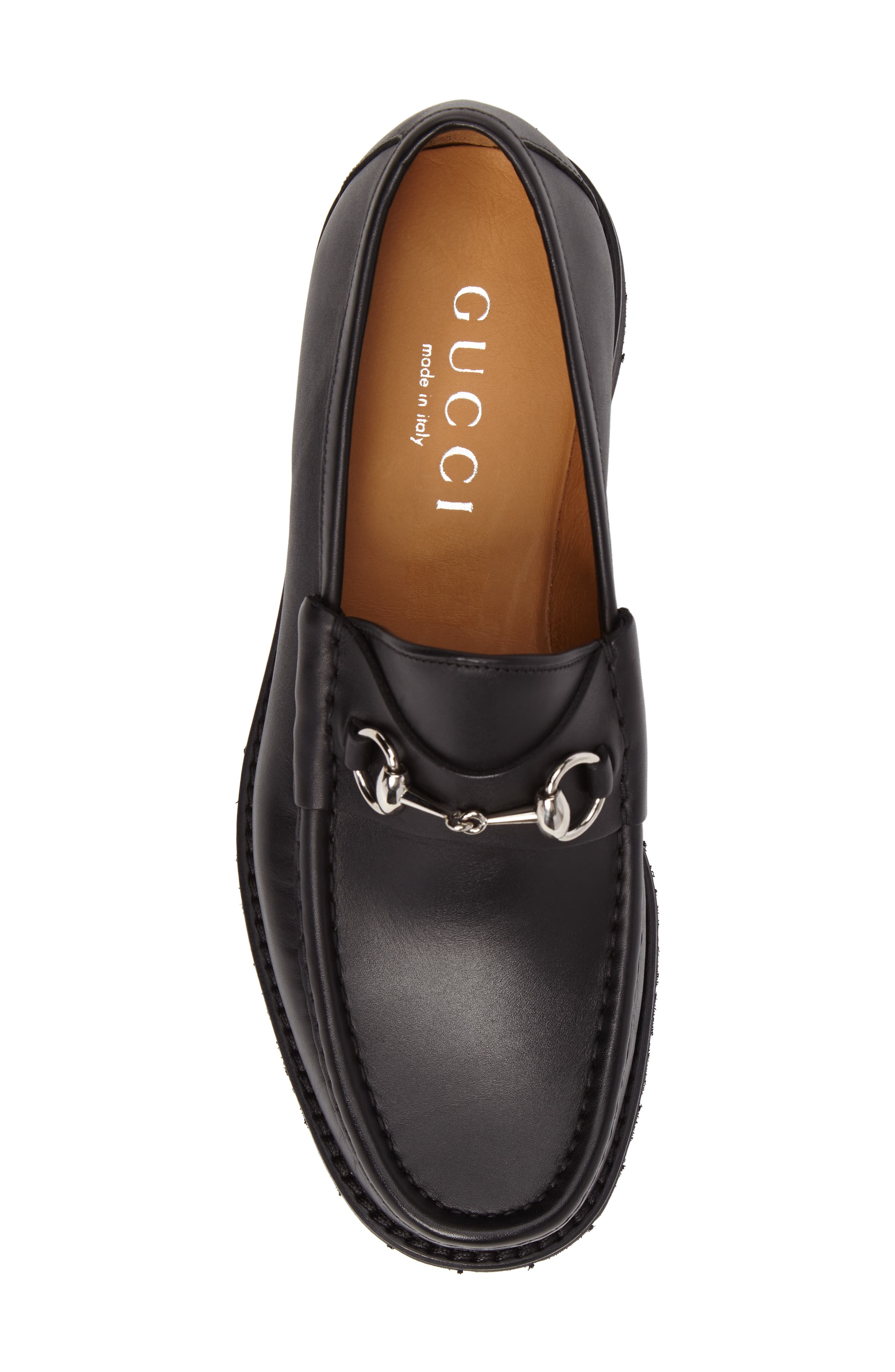 Gucci Classic Bit Lug Sole Loafer, Alternate, color, 